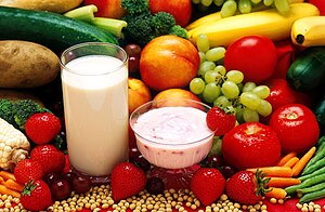 A diet rich in soy and whey protein, found in ...